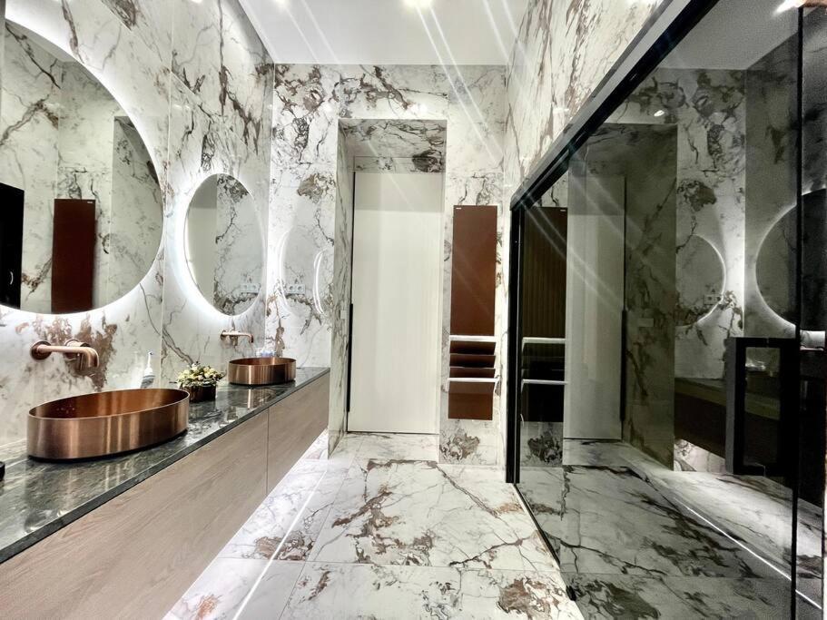 Apartmán Luxury Penthouse In Downtown Budapešť